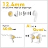 POCO Buds X1 TWS Earbuds with 40 dB ANC, 36 Hrs Playtime