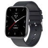 Fire-Boltt Mercury Smart Watch, 43mm HD display, SpO2 monitor, HR Monitor, Sleep Tracker, Body Temperature measurement, Active Sports Mode, Sedentary Alerts, IP67 Water Resistant, Smart Notifications (Black)