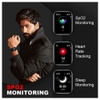 Fire-Boltt Mercury Smart Watch, 43mm HD display, SpO2 monitor, HR Monitor, Sleep Tracker, Body Temperature measurement, Active Sports Mode, Sedentary Alerts, IP67 Water Resistant, Smart Notifications (Black)