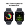 Apple Watch SE 3 GPS 44 mm Midnight Aluminium Case with Midnight Sport Band - S/M