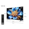 TCL 43T69D 109.22 cm (43 inch) QLED Google TV, Black