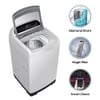 Samsung 6.5 kg Top Load, Digital Inverter technology, Wobble Technlogy, Lint Filter, Gray, 5 Star (WA65T4262GG)