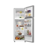 Haier 240 L 2 Star Double Door Refrigerator (HRF-2902IEBSA-P, Brushline Silver)