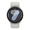 Samsung Galaxy Watch 7 44 mm Bluetooth + LTE Smart Watch, 3nm Processor, Dual GPS, Sapphire Glass & Armour Aluminum, 5ATM & IP68, HR, SpO2, BP & ECG Monitor, Silver, SM-L315FZSAINS