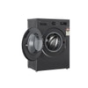 LG 7 kg Front Load, Direct Drive Motor, 6 Motion DD, Steam, Touch Control, Middle Black, 5 star (FHB1207ZMA)