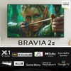 Sony 108 cm (43 inches) BRAVIA 2 4K Ultra HD Smart LED Google TV, K-43S22M2, Black