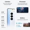 Samsung Galaxy S25 5G 256 GB, 12 GB RAM, Icyblue, Mobile Phone