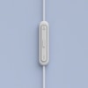 Sony IER-EX15C Wired in Ear Type C Earphone, In-Line remote for Volume & Mute Function with Mic, Tangle Free Serration Wire, Compatible with USB-C Devices, High Sound Quality (Blue)