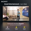 Sony 108 cm (43 inches) BRAVIA 2 4K Ultra HD Smart LED Google TV, K-43S22M2, Black