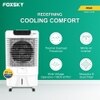 Foxsky Polo 65 L Desert Air Cooler with Honeycomb Cooling Pads, 100% Copper Motor