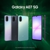 Samsung Galaxy A07 5G 128 GB, 6 GB RAM, Black, Mobile Phone