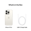 Apple iPhone 15 Pro 256 GB, White Titanium