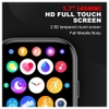 Fire-Boltt Mercury Smart Watch, 43mm HD display, SpO2 monitor, HR Monitor, Sleep Tracker, Body Temperature measurement, Active Sports Mode, Sedentary Alerts, IP67 Water Resistant, Smart Notifications (Black)