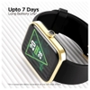boAt Xtend Smart Watch with Alexa Built-in, 4.29 cm (1.69 inch) HD Display, Multiple Watch Faces, Stress Monitor, HR & SpO2 Monitoring, 14 Sports Modes, Sleep Monitor, 5 ATM & 7 Days Battery Life( Pitch Black)