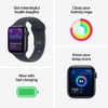 Apple Watch SE 3 GPS 44 mm Midnight Aluminium Case with Midnight Sport Band - S/M