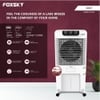 Foxsky Volt 85 L Desert Air Cooler with Honeycomb Cooling Pads, 100% Copper Motor