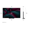 LG 195.5 cm (77 inch) OLED TV, OLED77C56LA