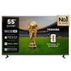 Toshiba 139 cm (55 inch) Ultra HD 4K Mini QLED TV, 55Z670SP, Black