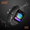 Fire-Boltt Gladiator Smartwatch with 4.97 cm (1.96 inch) HD Display & 600 nits Brightness, Bluetooth Calling, Upto 7 Days Battery, 120+ Sports Modes, Functional Crown, AI Voice Assistant, IP67 Water Resistant (Ocean Black)