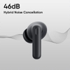 realme Buds T310 TWS Bluetooth Earbuds with 12.4 mm Dynamic Bass Driver, 40 Hrs Total Playback, Fast Charge (10 min Charge for 5 hrs Playback), Vibrant Black