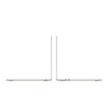 Apple MBA-13/MXCU3HNA MacBook Air (Apple M3 chip/16 GB/512 GB SSD/Liquid Retina), 34.544 cm (13.6 inch), Starlight