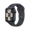 Apple Watch SE GPS 44 mm Midnight Aluminium Case with Midnight Sport Band - M/L