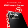 Tecno Pop 9 5G 64 GB, 4 GB RAM, Midnight Shadow, Mobile Phone