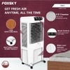 Foxsky Volt 85 L Desert Air Cooler with Honeycomb Cooling Pads, 100% Copper Motor