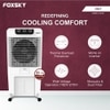 Foxsky Volt 85 L Desert Air Cooler with Honeycomb Cooling Pads, 100% Copper Motor