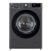 LG 10 kg Fully Automatic Front Loading Washing Machine, FHP1410Z3M, Middle Black