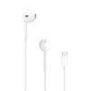Apple USB Type C EarPods with mic, Sweat and Water Resistant, High Quality Audio, Circular Earbuds, Deep, rich bass tones, Control music and video playback, Answer and end calls, White