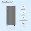 Kelvinator 190 litres 2 Star Single Door Refrigerator Refrigerator, Hairline Silver KRD-A210HSP