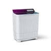 BPL 8 Kg Semi-Automatic Washing Machine with Dual Waterfall and Jumbo Pulsator, BSW-8000PXPP, Purple