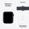 Apple Watch SE GPS 44 mm Midnight Aluminium Case with Midnight Sport Band - M/L