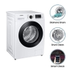 Samsung 8 Kg 5 Star Inverter with Hygiene Steam Fully-Automatic Front Loading Washing Machine (WW80T4040CE1TL, White, In-built Heater)