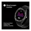 Noise NoiseFit Endure Smart Watch, Charcoal Black