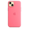 Apple iPhone 15 Silicone Mobile Case Pink