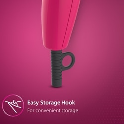 Philips Hair Dryer 1000 W, 2 Heat Settings, Easy Handling, Pink, HP8143/00 6