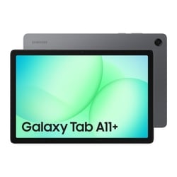 Samsung Tablet A11+ 27.94 cm (11 Inch) Wi-Fi + 5G Tablet, 6 GB RAM, 128 GB, Gray, SM-X236BZAAINS