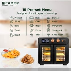Faber 1700 W 25 L FAO Air Fryer Oven Toaster Grill (OTG) 10