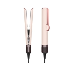 Dyson Airstrait Wet to Dry Straightener, No Heat Damage, 2 in 1 Straightening, Saves Time, Natural Straight Look, Uses Air, No Hot Plates, Dry & Straighten, Voluminous & Shiny Hair , 3 Modes, Travel Friendly, Intelligent Heat Control, Ceramic Pink