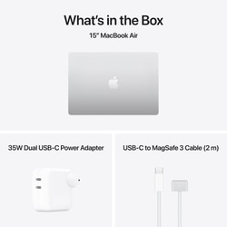 Apple MDVC4HN/A MacBook Air (Apple M5 Chip/24 GB/1 TB SSD/macOS/Liquid Retina), 38.91 cm (15.3 inch), Silver 9