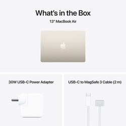 Apple MDHA4HN/A MacBook Air 13 (10-core Apple M5 Chip/16 GB/512 GB SSD/Mac OS/Liquid Retina), 34.46 cm (13.6 inch), Starlight 8
