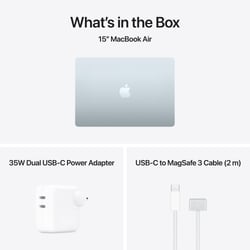 Apple MDVQ4HN/A MacBook Air (Apple M5 Chip/16 GB/512 GB SSD/macOS/Liquid Retina), 38.91 cm (15.3 inch), Sky Blue 9