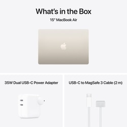 Apple MDVE4HN/A MacBook Air (Apple M5 Chip/16 GB/1 TB SSD/macOS/Liquid Retina), 38.91 cm (15.3 inch), Starlight 9