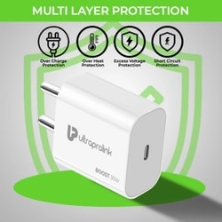 UltraProlink UM1132 Boost 30 W Travel Charger 4