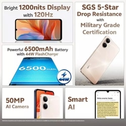 Vivo Y21 5G 128 GB, 4 GB RAM, Champagne Gold, Mobile Phone 2
