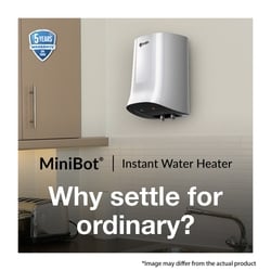 A. O. Smith 3 litres Instant Water Heater with Blue Diamond Glass Lined Tank, MiniBot SZS-3 (3 KW) 7