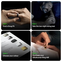 ULTRAHUMAN Ring AIR Sizing Kit, Choose from Sizes 5-14, Sizing Guide for Your Smart Wearable Ring 3