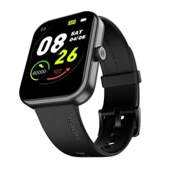 Noise Pulse 2 Max 4.69 cm (1.85 inch) Display, Bluetooth Calling Smart Watch, 10 Days Battery, 550 NITS Brightness, Smart DND, 100 Sports Modes, Smartwatch for Men and Women (Jet Black)